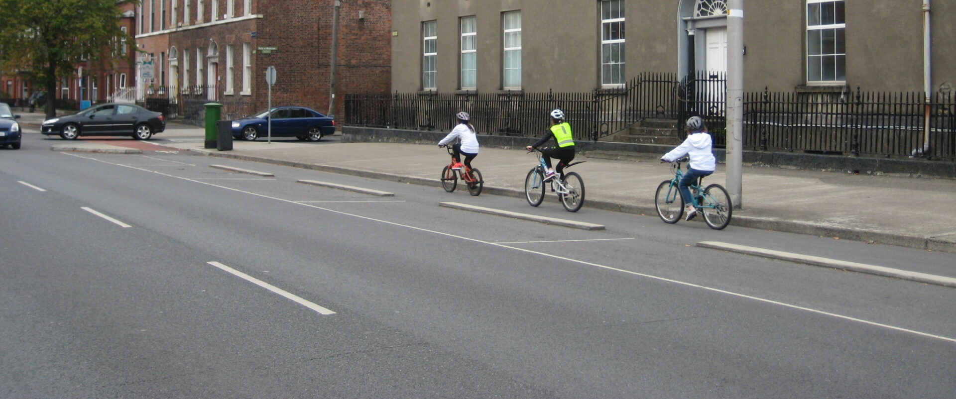 We work to promote safe cycling to schools